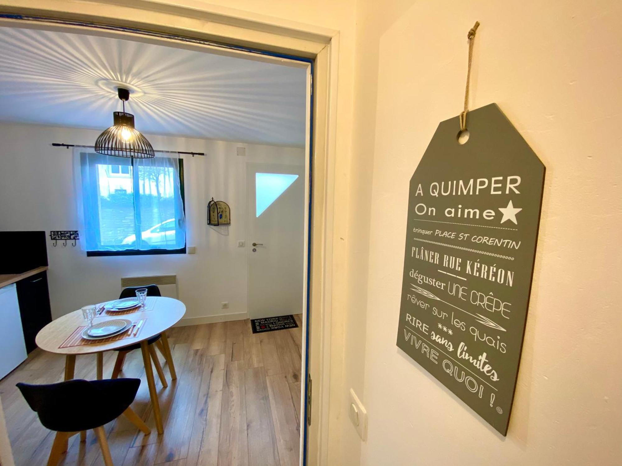 Appartement Cosy Quimper Exteriér fotografie